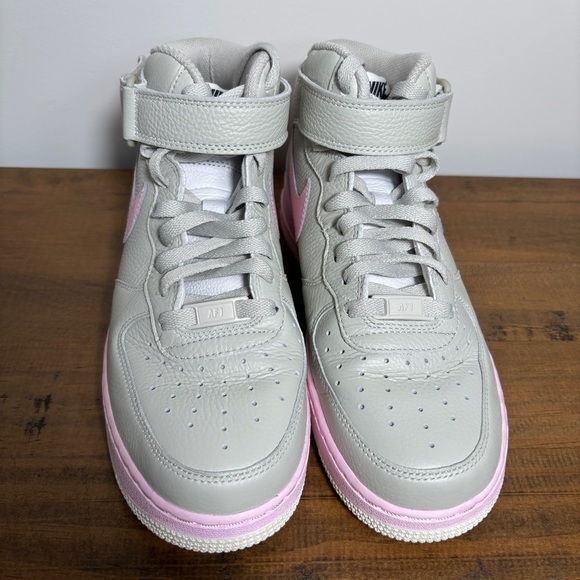 Nike Air Force 1 Mid Shoes Nike by You Custom Sneakers DV3903 900 Size 7.5 - Picture 4 of 7